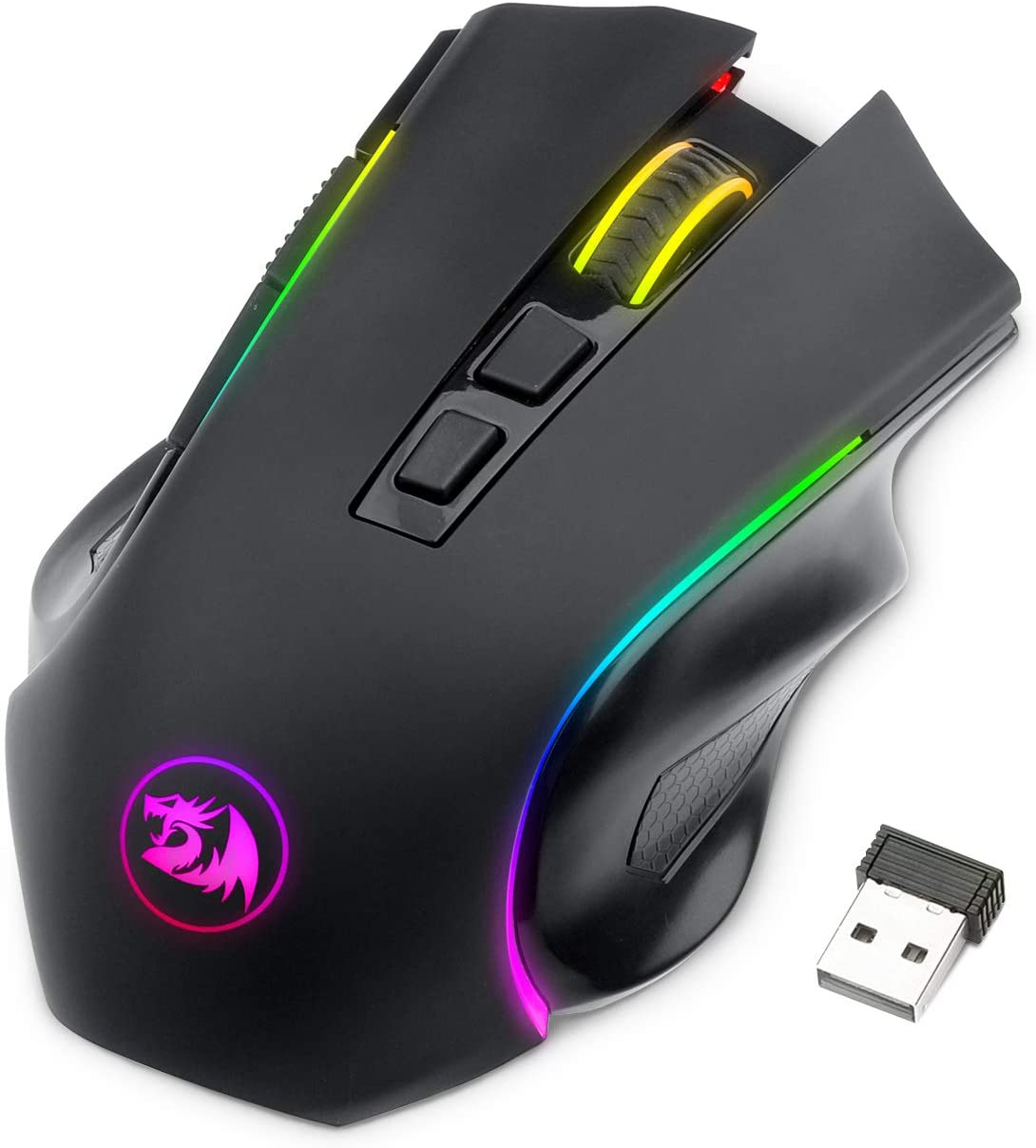 Foto 2 pulgar | Venta Internacional - Redragon M602 Gaming Wireless Mouse Rgb Retroiluminado, Recargable, 7 Botones Programables, 4