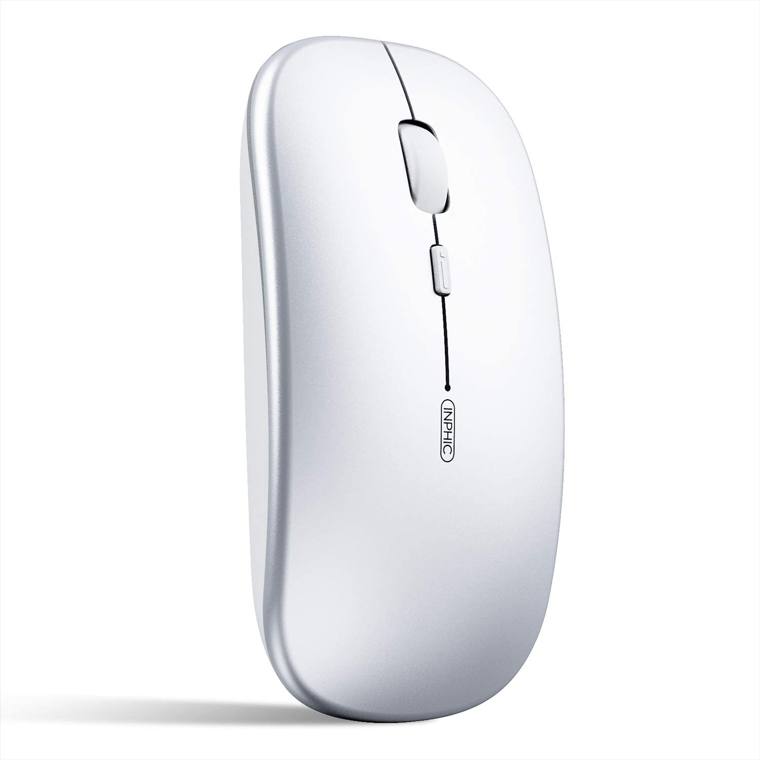 Foto 2 pulgar | Venta Internacional-bluetooth Mouse, Inphic Multi-device Slim Silent Recargable Bluetooth Wireless Mouse (tri-mode: