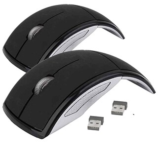 Foto 2 | Mouse Inalámbrico Hotshot Mxcba-002 2 Piezas Negro