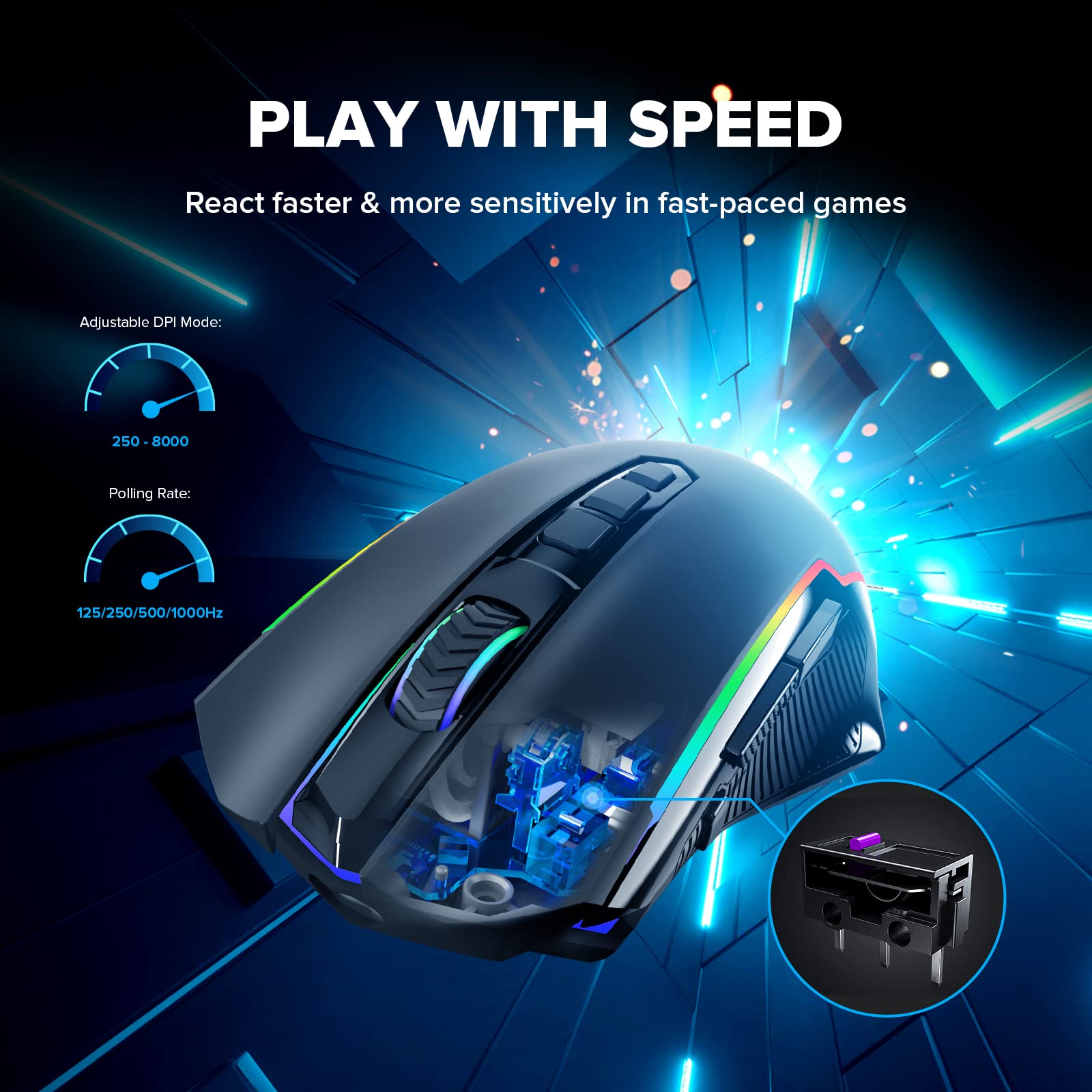 Foto 5 pulgar | Venta Internacional- Mouse Inalámbrico Redragon