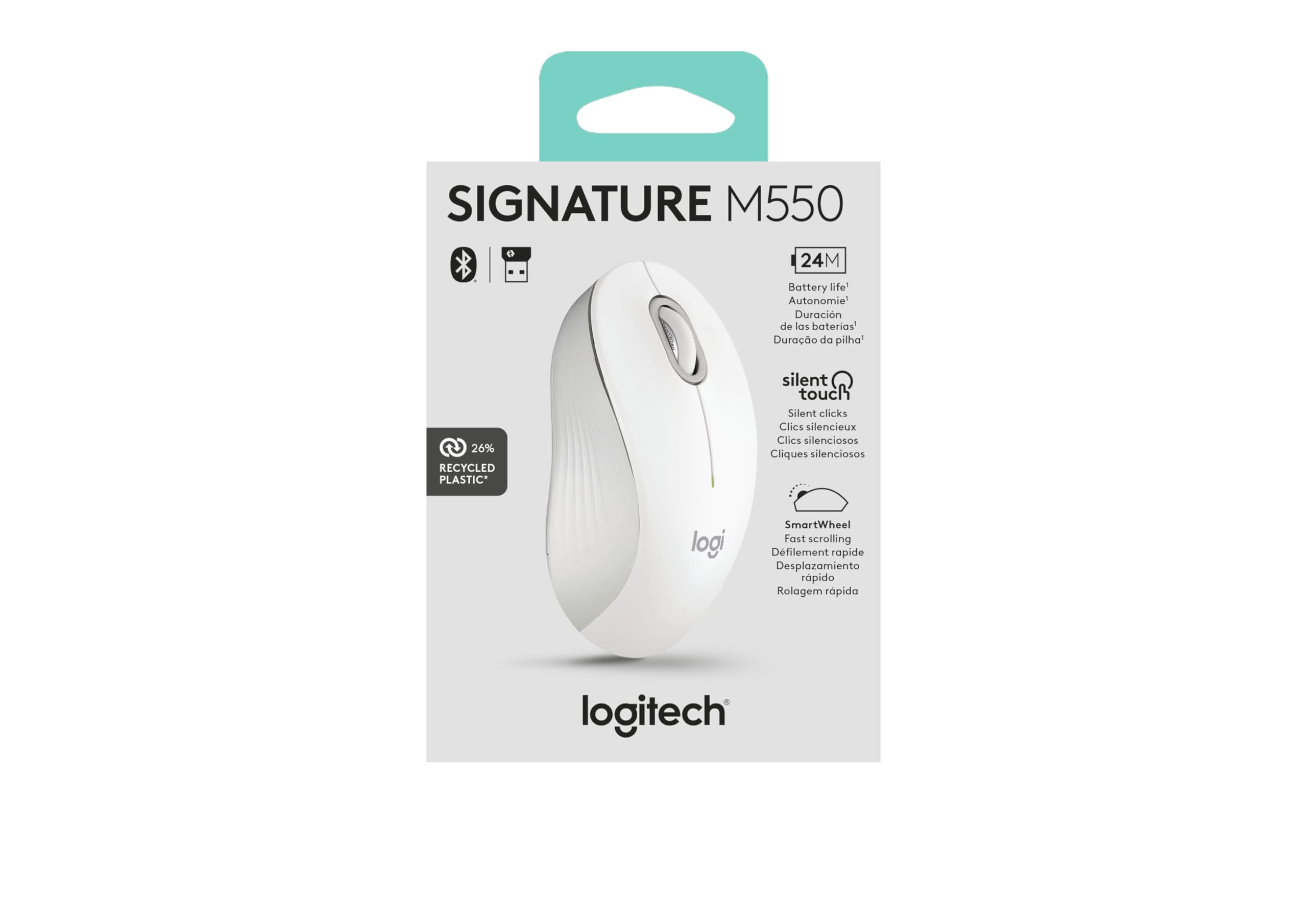 Foto 7 pulgar | Mouse Inalámbrico Logitech Signature M550 - Venta Internacional