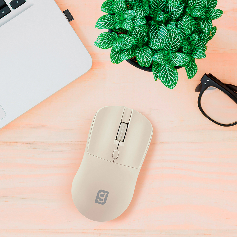 Foto 8 | Mouse Inalámbrico Greenleaf Beige