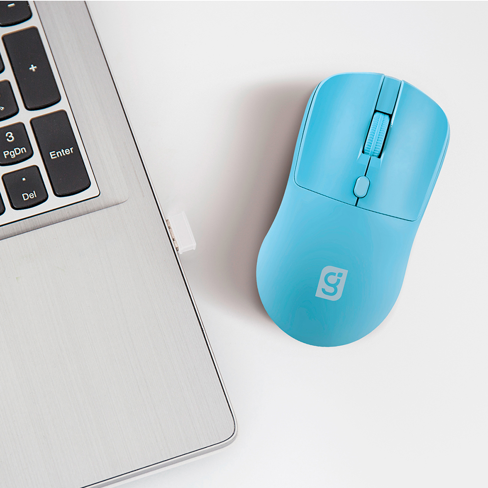Foto 7 | Mouse Inalámbrico Greenleaf Azul