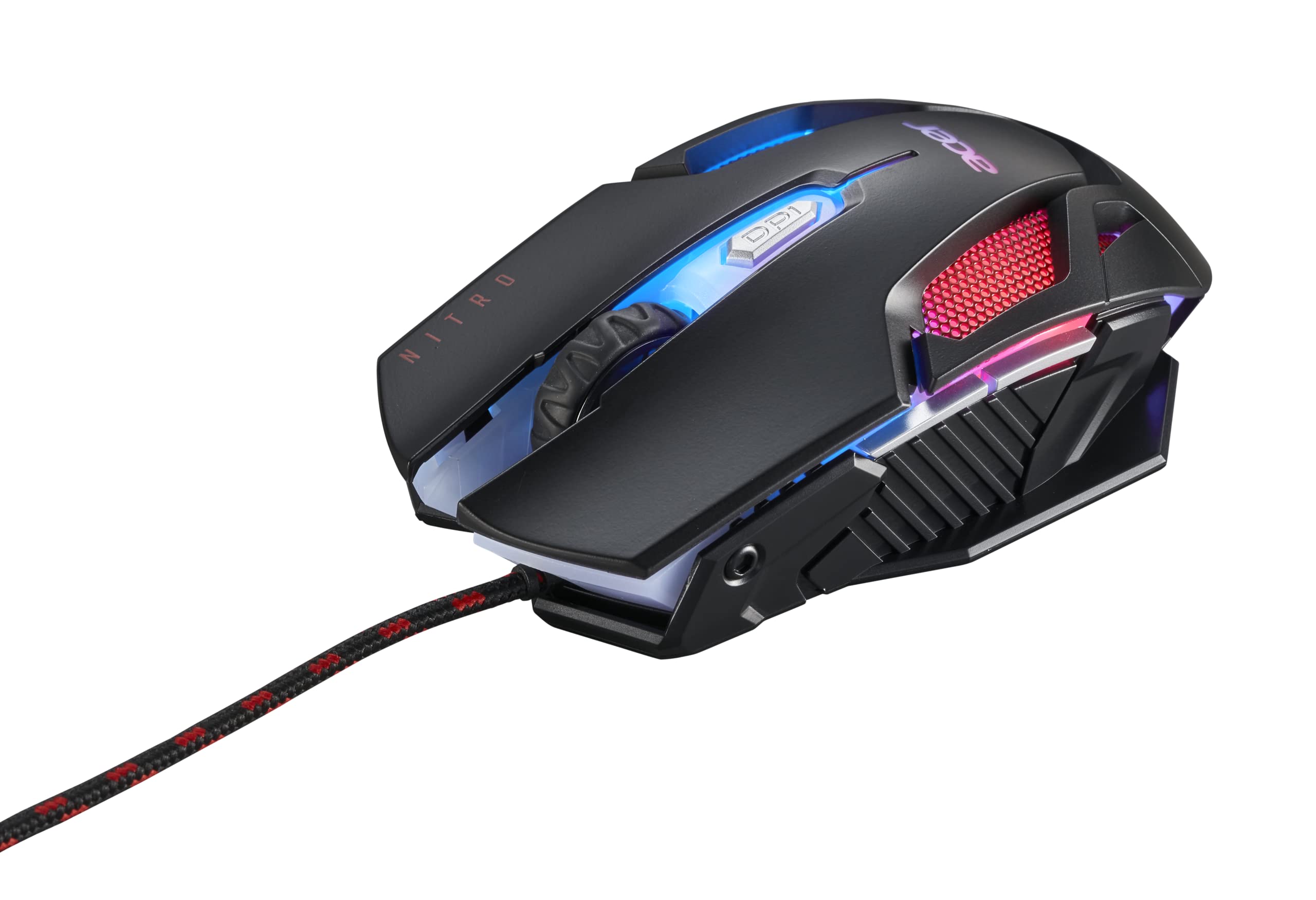 Foto 3 pulgar | Ratón Para Juegos Acer Nitro Iii 6d Óptico 125 Mhz 800-7200 Dpi - Venta Internacional.