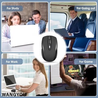 Foto 4 | Kit 3 Mouse Ergonómico Inalámbrico 2,4 GHz