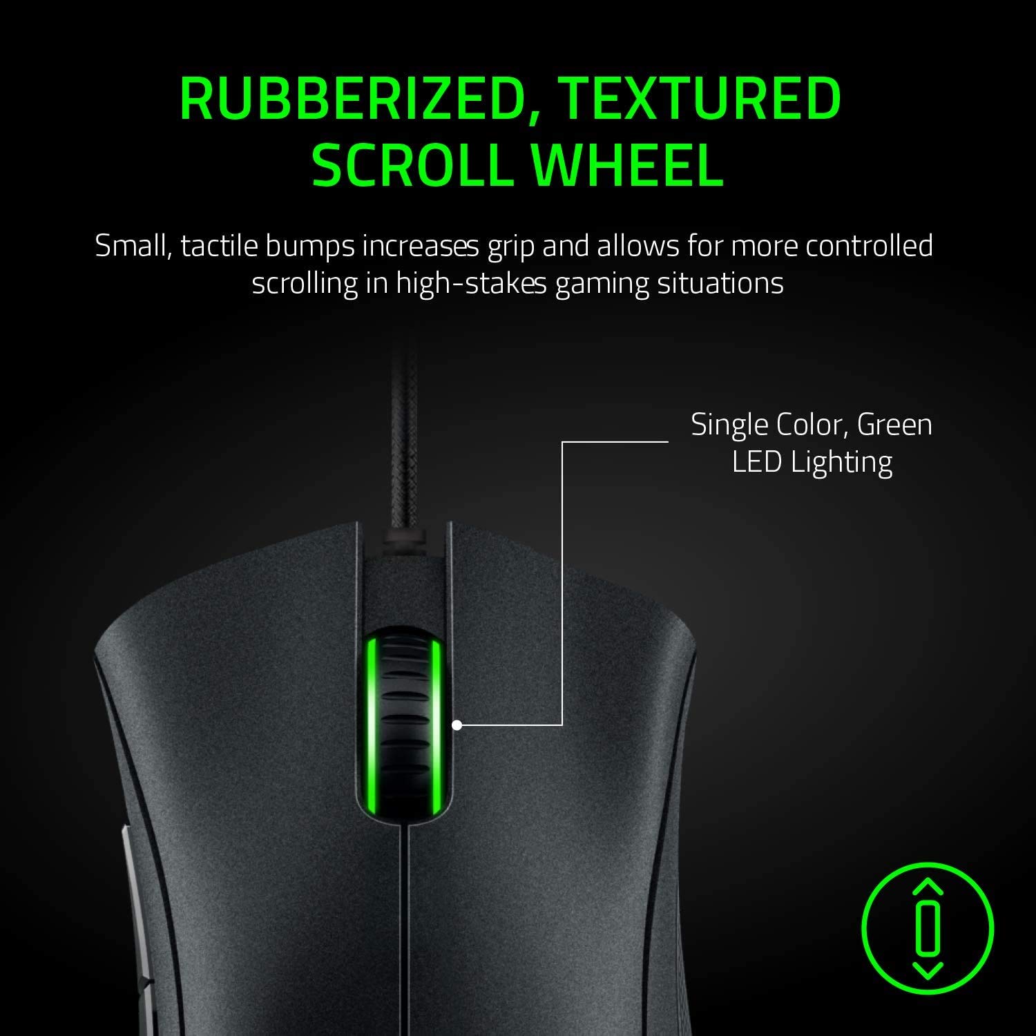Foto 6 pulgar | Mouse Alámbrico Gamer Razer Deathadder Essential 6400 Negro-Venta Internacional