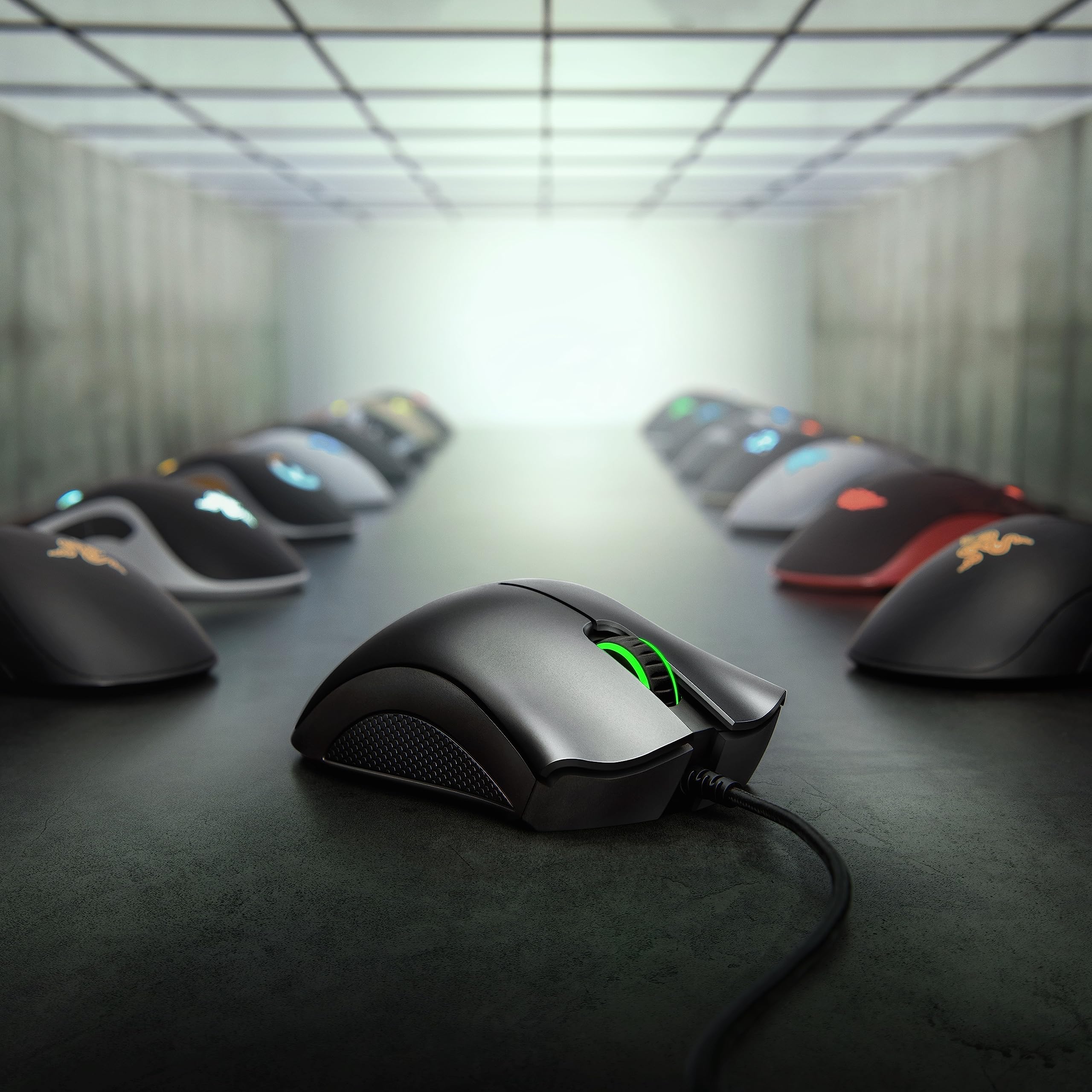 Foto 7 pulgar | Mouse Alámbrico Gamer Razer Deathadder Essential 6400 Negro-Venta Internacional