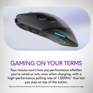 Foto 2 | Ratón Para Juegos Alienware Aw610m Con Cable/inalámbrico 16000 Dpi - Venta Internacional.