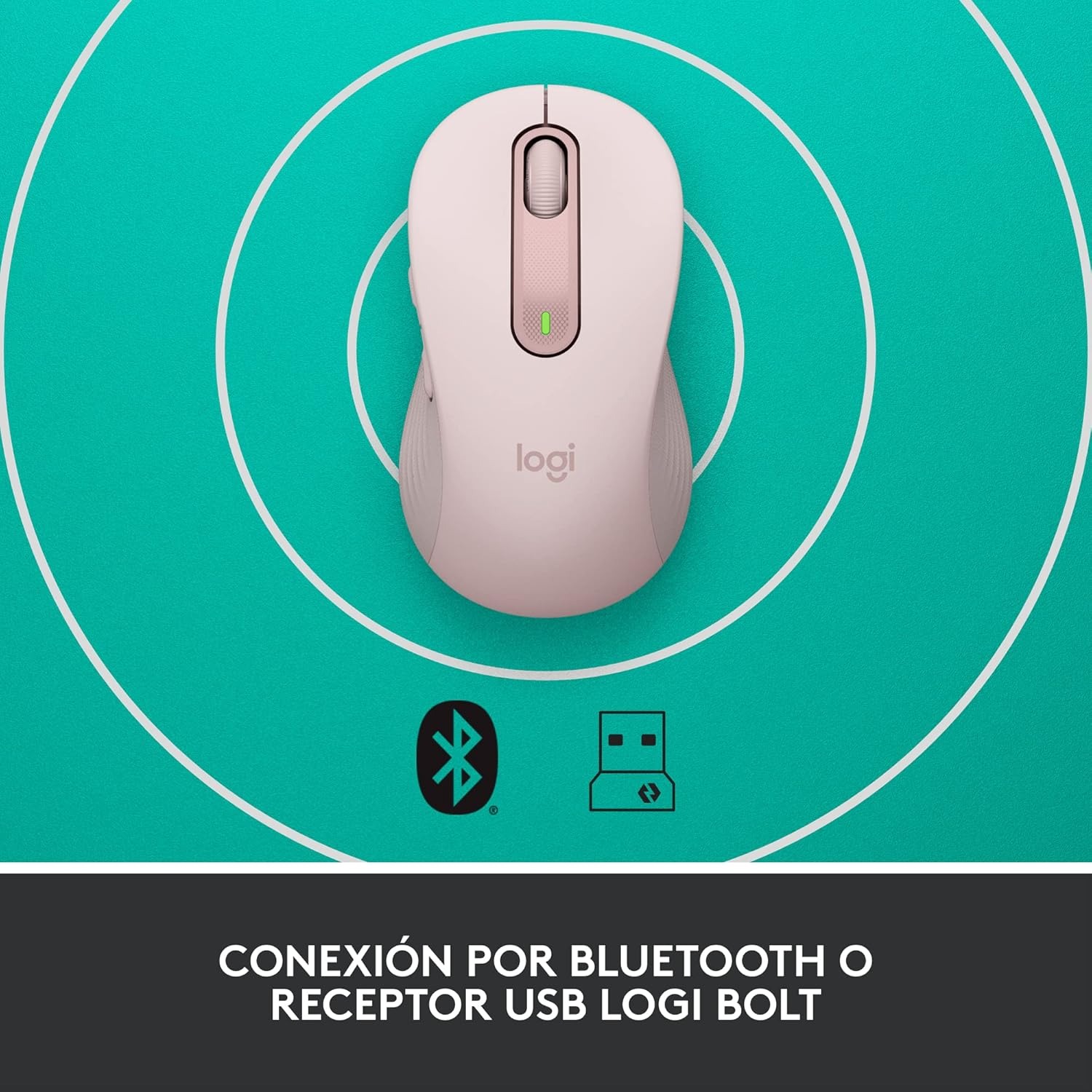 Foto 7 pulgar | Ratón Inalámbrico Logitech Signature M650 L De Tamaño Completo - Venta Internacional.