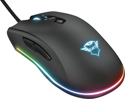 Foto 2 | Mouse Gamer Trust 23400 color Negro Qudos RGB GXT900