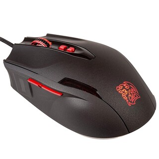 Foto 1 | Mouse Gamer Thermaltake MO-BKV-WDLGBK-01 color Negro