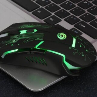 Foto 4 | Mouse Gamer de 5 Botones para Pc Hotshot Mxego-001 Negro