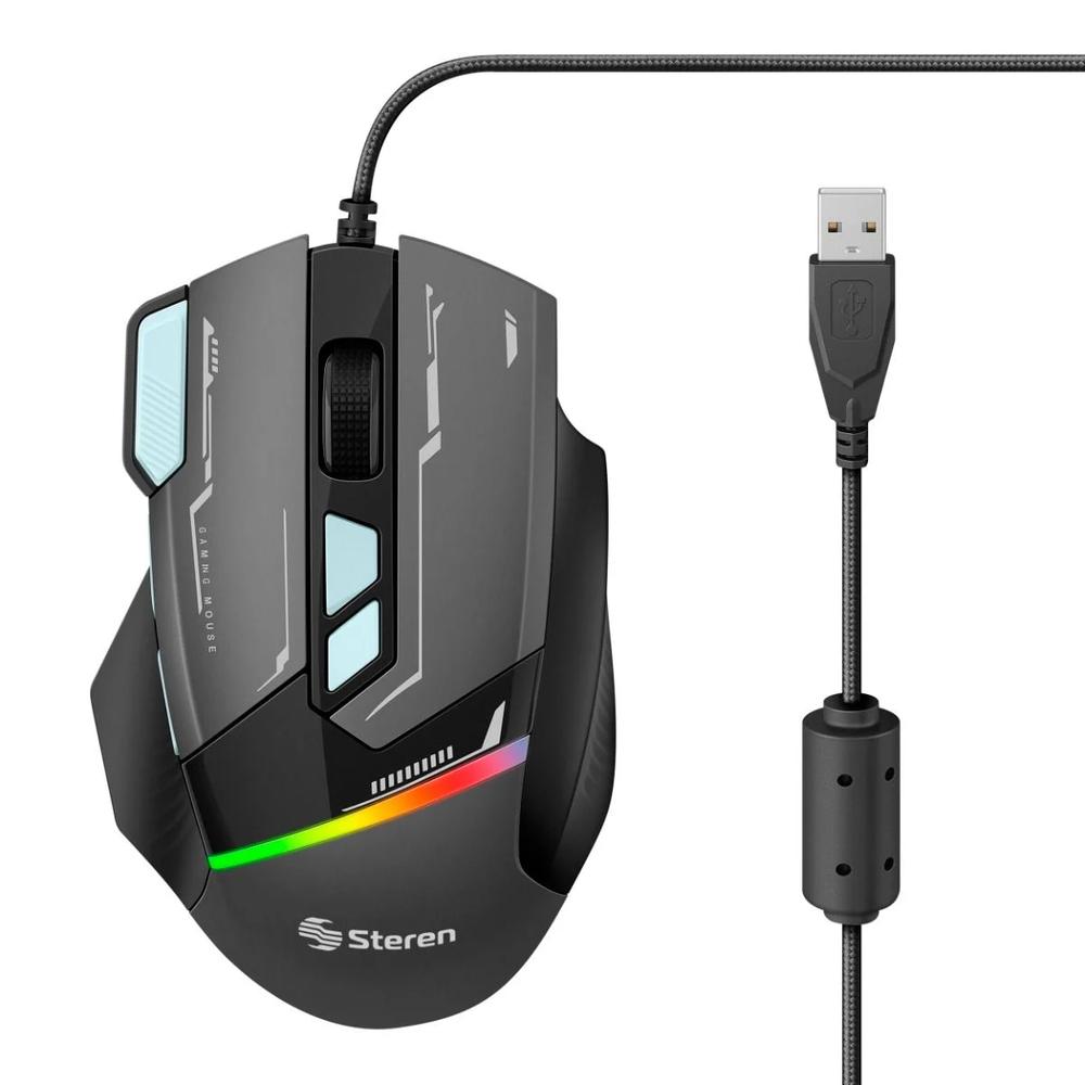 Mouse Usb Gamer 800 / 1600 / 2400 / 3200 / 4800 / 7200 Dpi