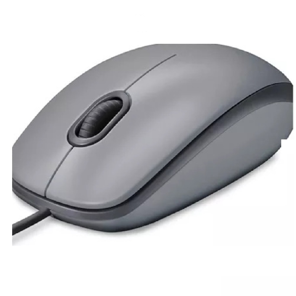 Mouse Alámbrubo One Usb Clásico Em103 Gris  Mrv-em103g
