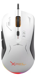 Foto 2 | Mouse Gamer Xzeal Óptico Starter, Alámbrico, Usb, 7200dpi, Blanco