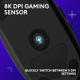 Foto 2 | Ratón Gaming Logitech G102/g203 Con Cable 8000 Dpi Rgb Negro - Venta Internacional.