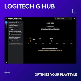 Foto 5 | Ratón Gaming Logitech G102/g203 Con Cable 8000 Dpi Rgb Negro - Venta Internacional.