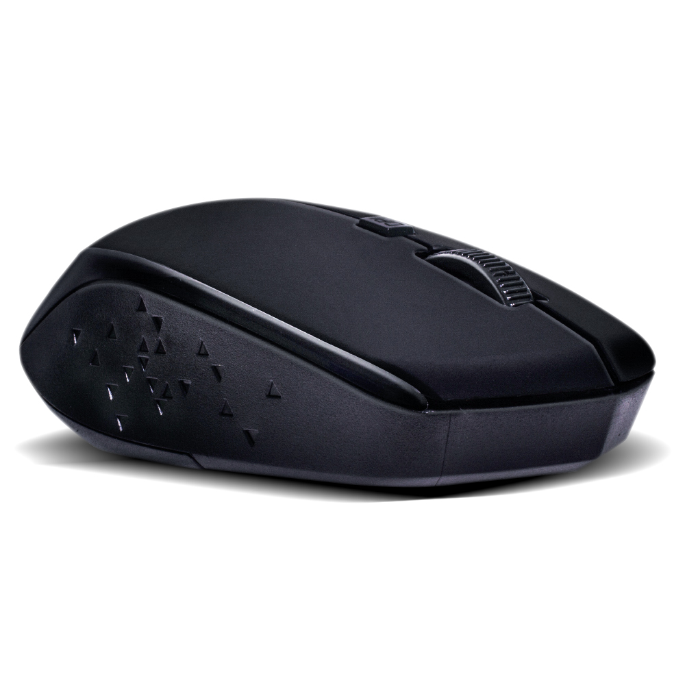 Foto 3 pulgar | Mouse Inalámbrico Techzone Rubber color Negro