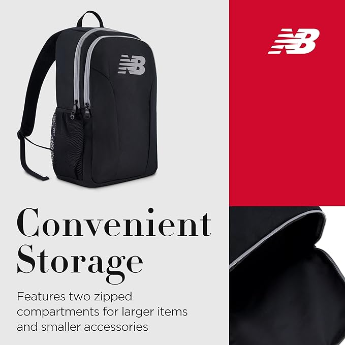 Foto 4 pulgar | Mochila New Balance Concept One Negra para Laptop