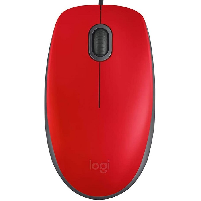 Foto 3 pulgar | Mouse Logitech 910-005492 Alámbrico Óptico Usb Rojo