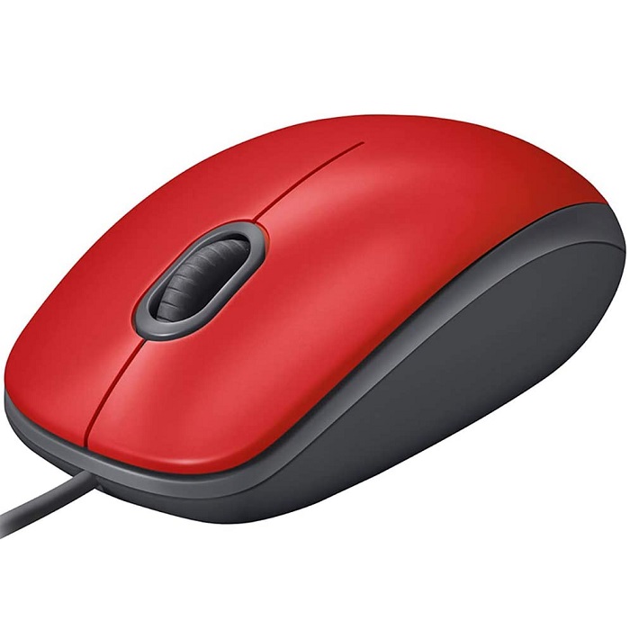 Foto 4 pulgar | Mouse Logitech 910-005492 Alámbrico Óptico Usb Rojo