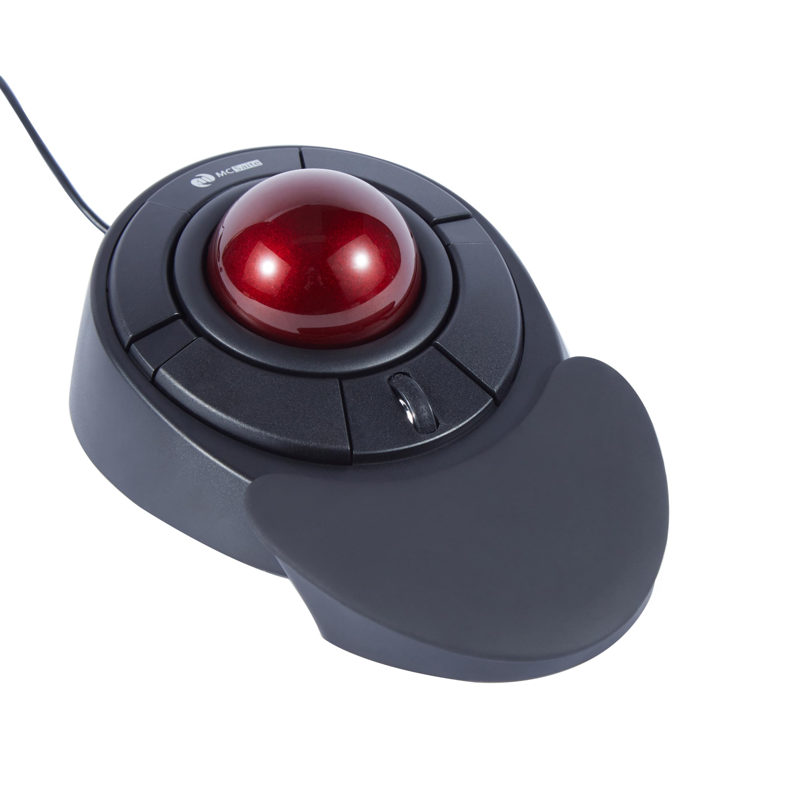 Foto 7 pulgar | Ratón Trackball Mcsaite Con Cable Y Rueda De Desplazamiento, Bola Roja - Venta Internacional.