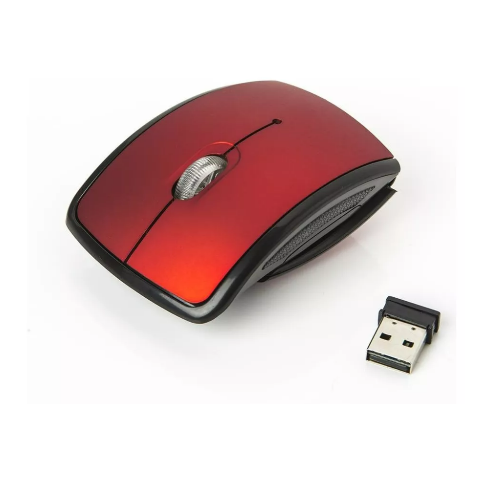 Foto 3 pulgar | One Mouse Inalam Desdobable Em-121 Rojo Mrv-em121r