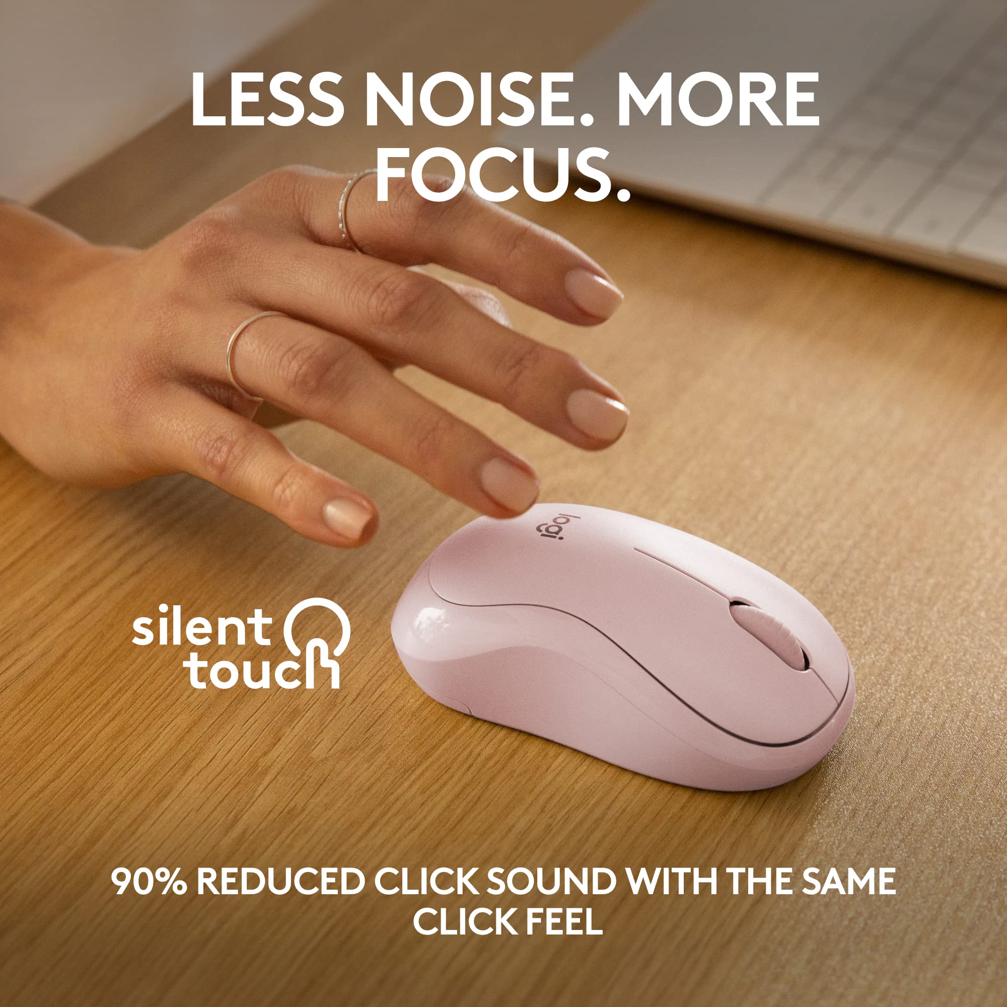 Foto 4 pulgar | Mouse Bluetooth Logitech M240 Silent Wireless - Venta Internacional