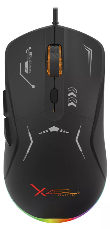 Foto 3 pulgar | Mouse Gamer Xst-401 Negro.