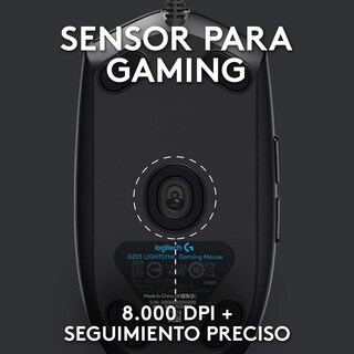 Foto 6 | Mouse Gamer Logitech G G203 Rgb Lightsync 8000 Dpi 6 Botones 910-005793