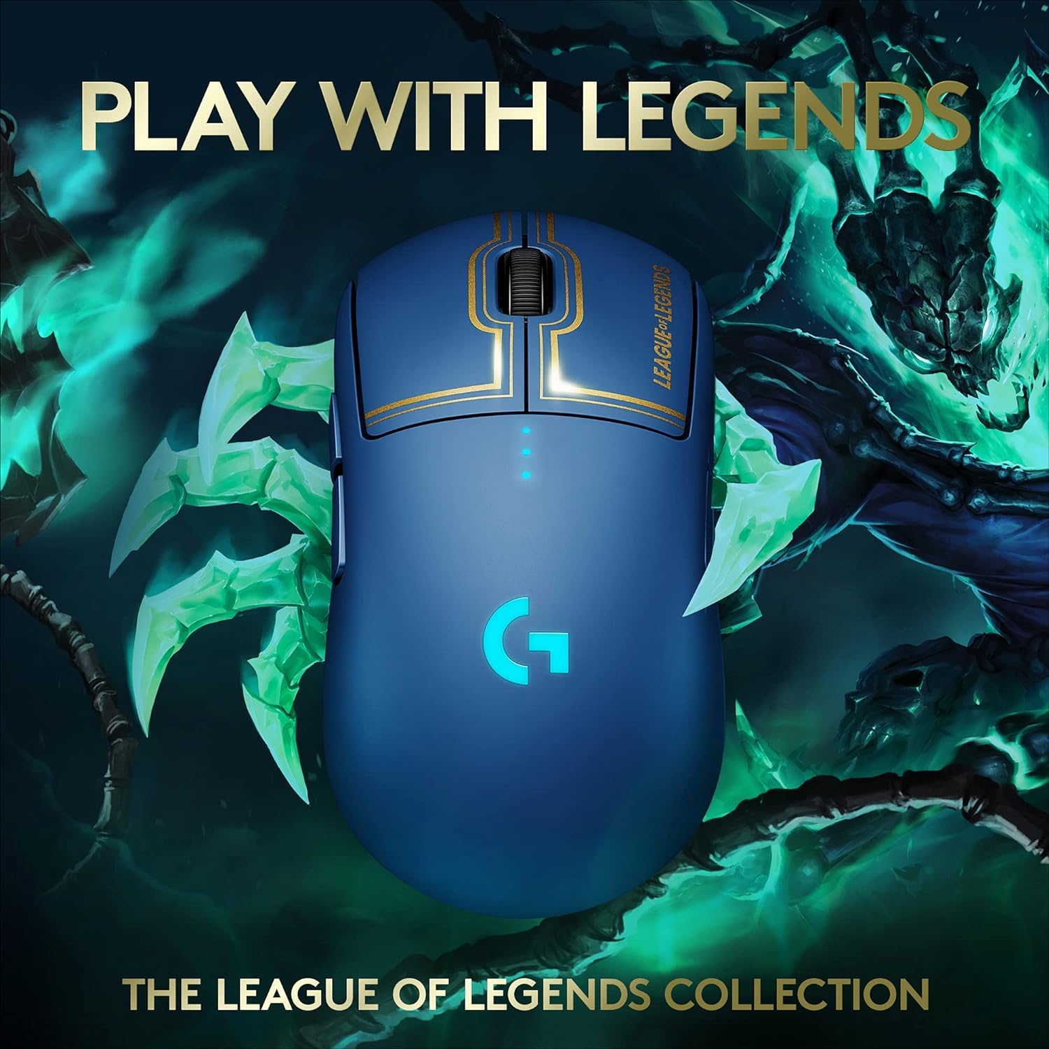 Foto 3 pulgar | Ratón Para Juegos Logitech G Pro Wireless League Of Legends Ed. - Venta Internacional.