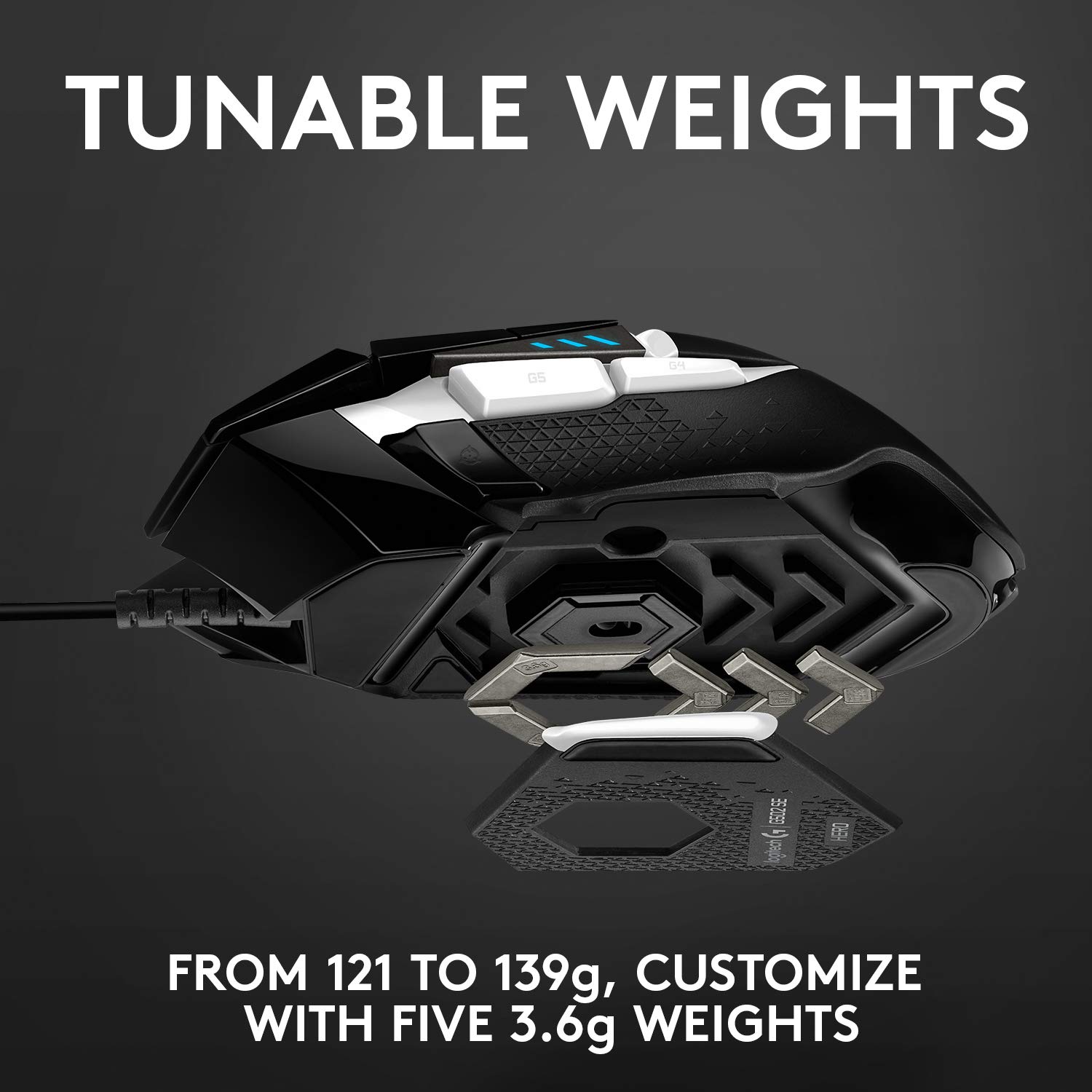 Foto 5 pulgar | Ratón Para Juegos Logitech G502 Se Hero Rgb 16000 Dpi - Venta Internacional.