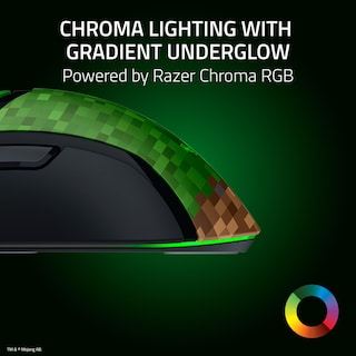 Foto 5 | Mouse Alámbrico Razer Minecraft Verde-Venta Internacional