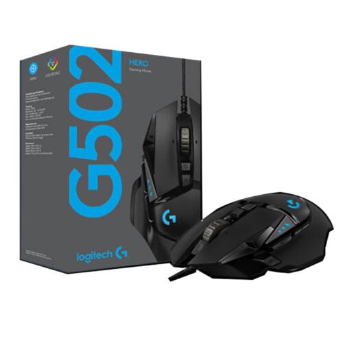 Foto 2 pulgar | Ratón Para Juegos Logitech G502 Hero Mr0076 910-005571 - Venta Internacional.