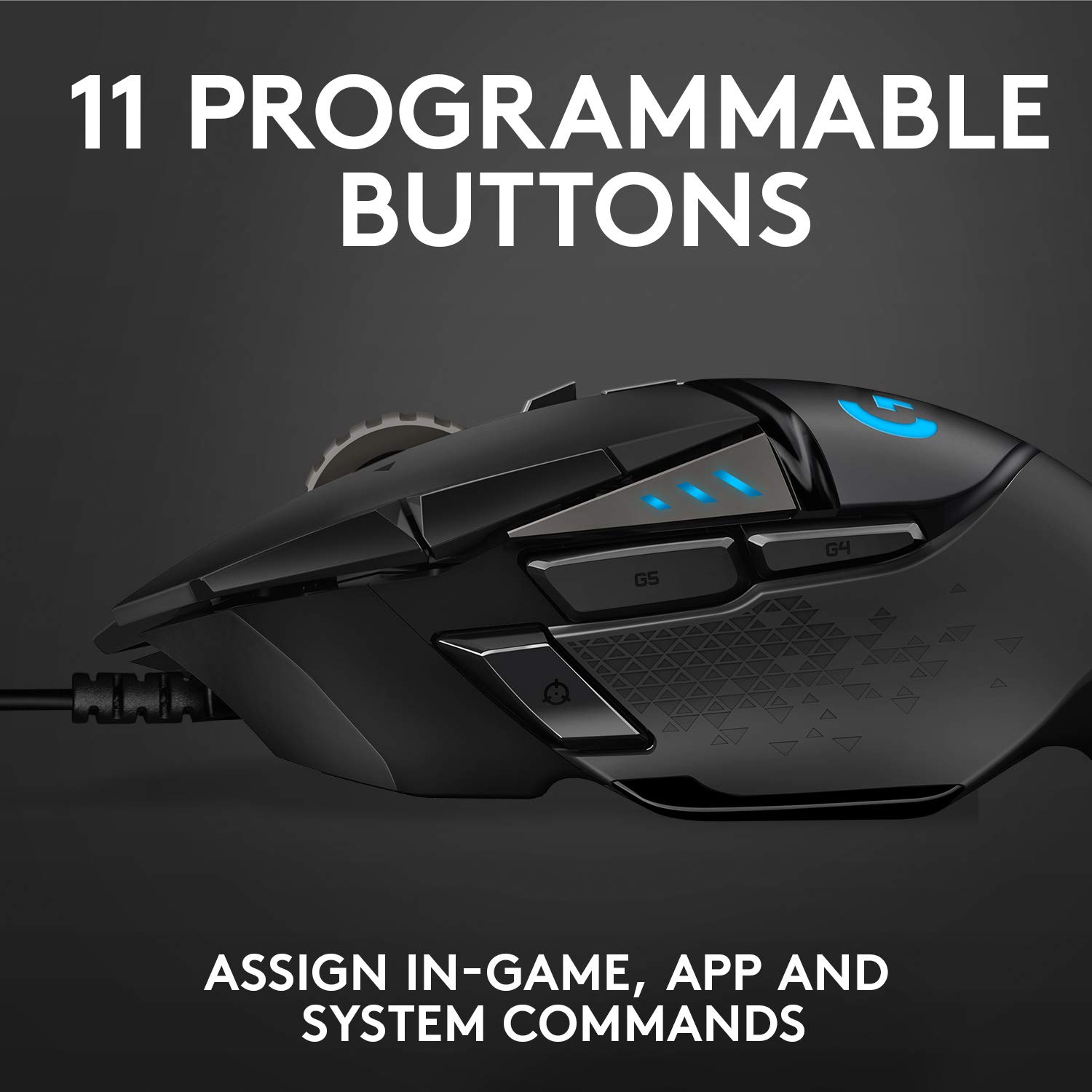 Foto 5 pulgar | Ratón Para Juegos Logitech G502 Hero De Alto Rendimiento Con Cable - Venta Internacional.