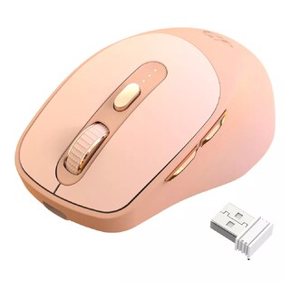 Foto 1 | Mouse Inalámbrico Belug Ergonómico Rosa