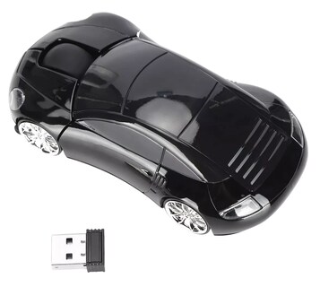 Foto 1 | Mouse Inalambrico de Coche Game Usb Negro