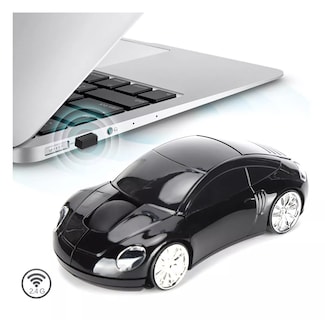 Foto 2 | Mouse Inalambrico de Coche Game Usb Negro