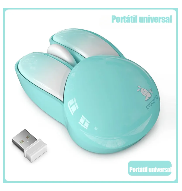 Ratón Xtellar Inalámbrico Rabbit  Clic Silencioso