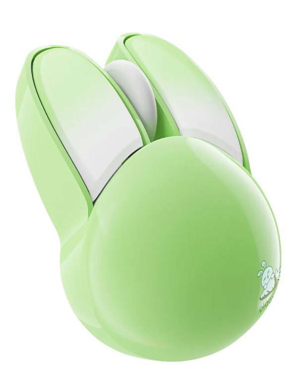 Ratón Inalámbrico Xtellar   Color  Bonito Conejo  Silencioso  En Color Matcha