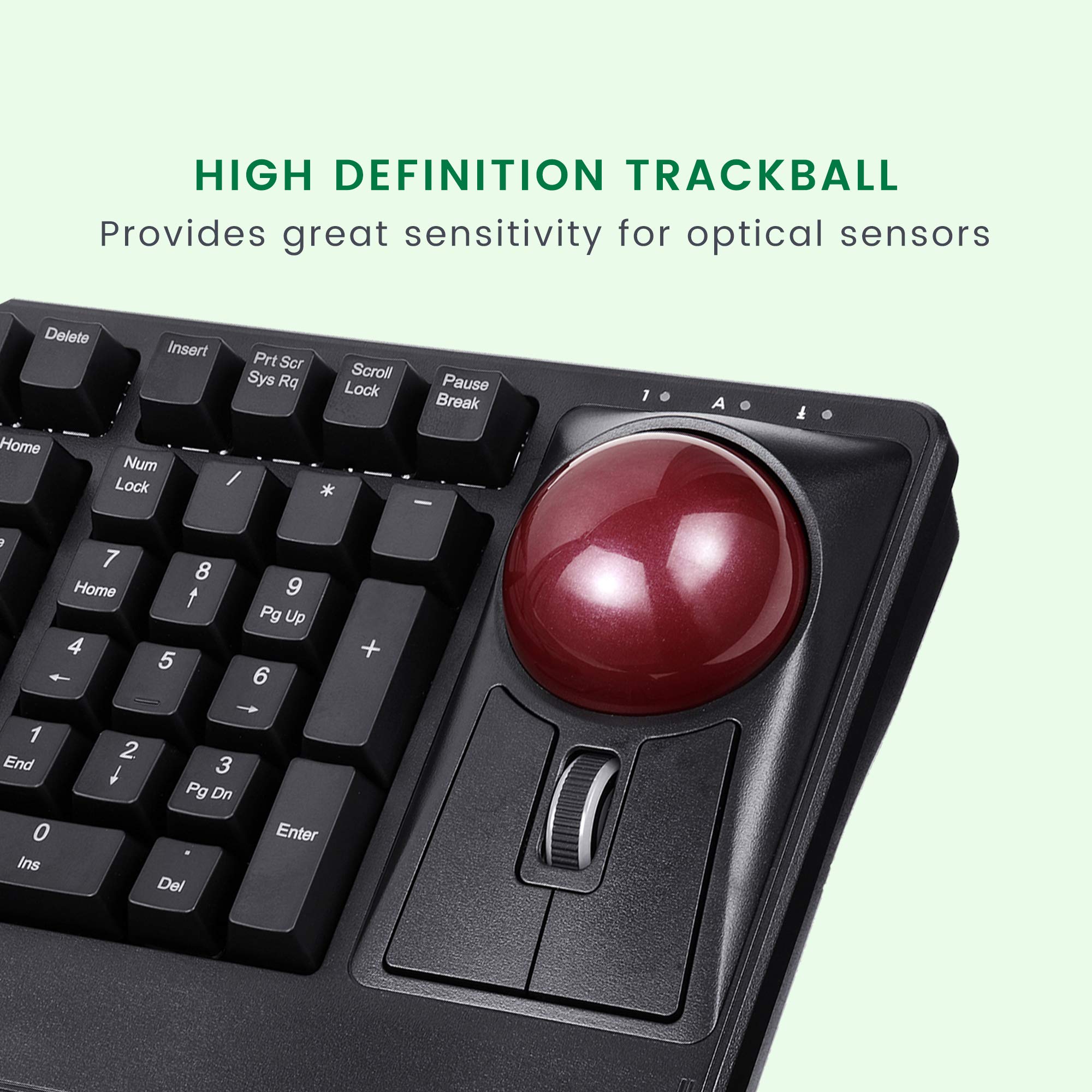 Foto 6 | Reemplazo de TrackBall de Bola de Mouse Perixx Rojo-Venta Internacional