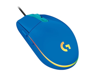 Foto 3 | Mouse Gamer Usb Logitech G203 Lightsync color Azul 910-005795