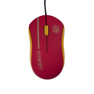 Foto 1 | Mouse Alámbrico con Mousepad Ginga Nfl San Francisco