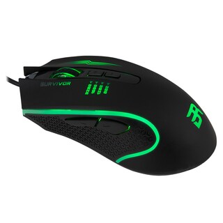 Foto 3 | Mouse Balam Rush Survivor Usb 800-2400 color Negro