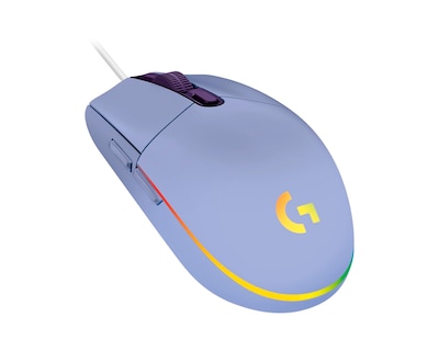 Foto 1 | Mouse Gamer Logitech G203 Lightsync 910-005852 USB color Lila