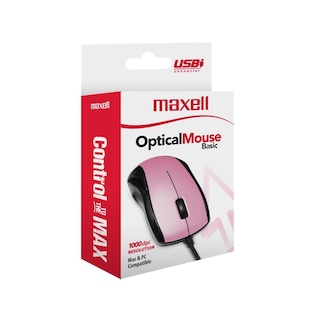 Foto 2 | Mouse Maxell Básico Óptico Alámbrico 1000 Dpi Mowr-101 Cable de 1.4 Metros 347287