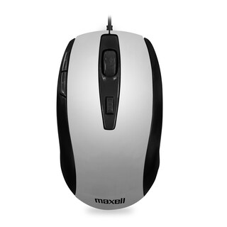 Foto 2 | Mouse Maxell Óptico con 5 Botones Alámbrico USB 1200-1600 Dpi 348419