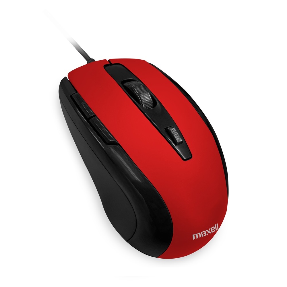 Foto 2 pulgar | Mouse Óptico Maxell con 5 Botones Alámbrico USB 1200-1600 Dpi 348418