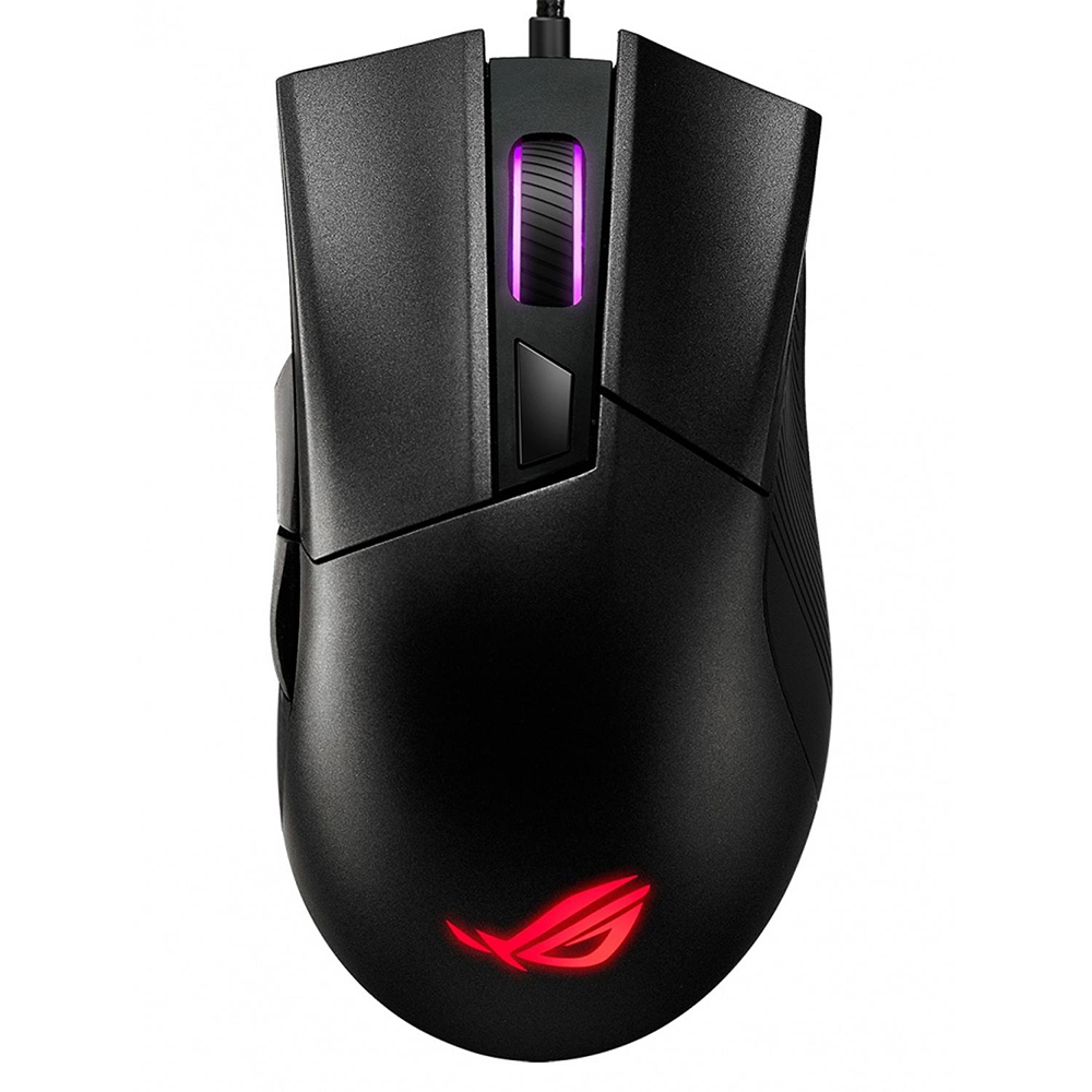 Foto 1 | Mouse Gamer Asus P507 Rog Gladius Ii Core Rgb 6200dpi Usb Negro