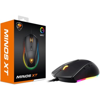 Foto 2 | Mouse Cougar Minos Xt 6 Botones Rgb 4000 Dpi Usb 3mmxtwob.0001 color Negro